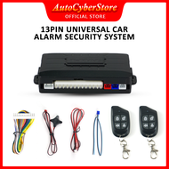 [READY STOCK] 13PIN (13 PIN) UNIVERSAL Alarm CAR SECURITY SYSTEM with Remote Control Alarm Kereta AU