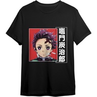 Adult Men Japanese Demon Slayer Tanjiro Kamado Anime T-Shirt