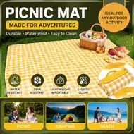 【Ready Stock】Portable Folding Waterproof Picnic Mat 300x200cm Outdoor Family Camping Tikar Luar