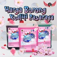 SABUN DOBI WANGI+PELEMBUT+ANTIBAKTIRIA 5KG LIQUID LAUNDRY DETERGENT SABUN PENCUCI BAJU JV FORMULA
