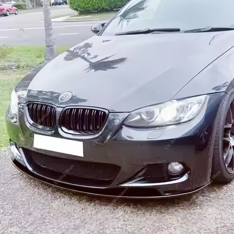MP Style Front Bumper Spoiler Lip Splitter Foglamp Canards For Bmw E92 E93 320i 320d 325i 325d 330d 