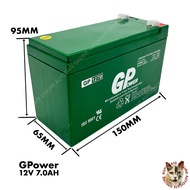 First Power GP BACK UP BATTERY 12V 7AH AND 7.2AH RECHARGEABLE - AUTOGATE_ONLINE