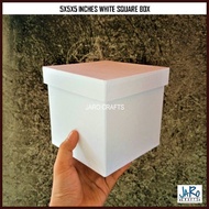 5x5x5 inches - Square Hard Box / Gift Box
