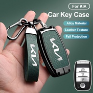KIA Car Key Remote Cover case Sarung Kunci for kia Seltos Sonet luxury Carens Caren 2022 2023 Cerato