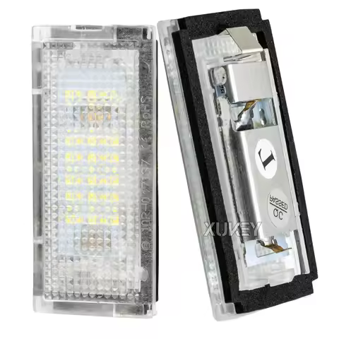 12V 18LED Number License Plate Light Lamp Cold White CANBUS Car No Error For BMW 3 Series E46 4D 199