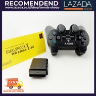 COD- Stik ps 2 wireless/ Stik Stick PS2 Tanpa Kabel - Stik Stick PS2 Wireless Ori Original Pabrik - 