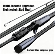 1.8M ultra-light fishing rod, one-piece fishing rod, carbon fiber lure rod, long-range casting rod