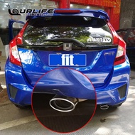 Stainless Steel Car Muffler End Exhaust Tips for Honda Fit JAZZ 2011 2012 2013 2014 2015 2016 2017 2018 2019 Accessories