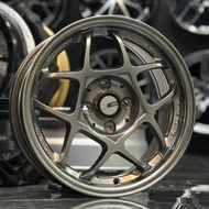 [THAILAND] NEW SPORT RIM SSR 15X7JJ 4H100 ET38 PIANO BLACK / HYPER BLACK (PRICE FOR 1 SET)