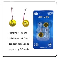 LIR1240 3.6V 50mah Replacement Battery for Bluetooth Headphones