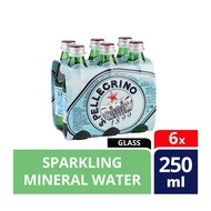 San Pellegrino Sparkling Natural Mineral Water 6 x 250ml (Laz Mama Shop)