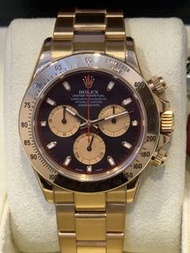 🤴🏻👑靚價出售🔥 勞力士Rolex 116528pn paulnewman 金帶款 2006年Fullset 全套齊 足格數 💛🖤