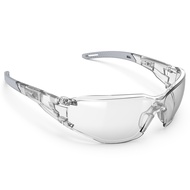 New Style Safety Glasses 1pc, Anti-Fog & UV Protection, HD Goggles for Work & Cycling (Random Color)