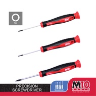 M10 Hex Precision Screwdriver - mm -  0.9 / 1.3 / 1.5 / 2.0 / 2.5 / 3.0