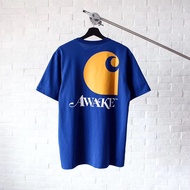 High quality  Ready Stock t tooling tide brand short-sleeved T-shirt joint Awake NY half-sleeved men