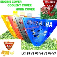 ENGINE COVER + COOLENT COVER + HORN COVER (ALLOY) LC135 V2-V7  FOR YAMAHA