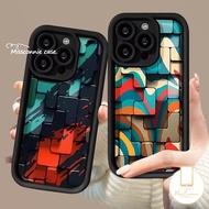 Trend Brand Art Irregular Block Case For Redmi 12 13C 10A A1 9 9A 9T 12C 10C 9C A2 Note 12 10s 10 8 