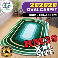 CARPET OVAL/CARPET VELVET/CARPET OVAL MODERN/CARPET MODERN/NEW DESIGN/CARPET VELVET 130CM X 190CM (O
