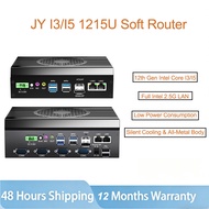 12th Gen Intel Core i3-1215U Mini PC 2.5G LAN Port Soft Router Industrial Control Host Low Power Hom