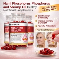 Norwegian HALAL Antarctic Krill Oil 1000mg 2000mg Original Imported Astaxanthin Supplement Minyak Kr