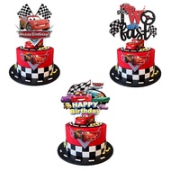 McQueen Cake Topper,  Princess Birthday Decorations，McQueen Theme Party Supplies,  McQueen Birthday 