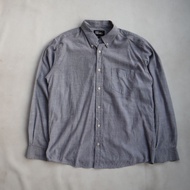 KEMEJA THRIFT SHIRT F1RST D0WN PRELOVED SIZE L