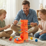 Funny Wooden Stick Drawing Game Parent Child Interactive Stick Balance Board Game Two Person Battle 