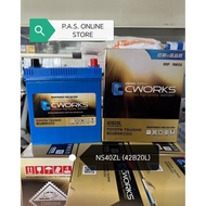 CWORKS MF BATTERY NS40ZL/42B20L MAINTENANCE FREE BATTERY BY TOYOTA TSUSHO