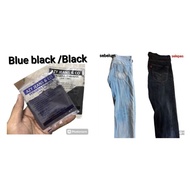 Azy Dai Pakaian Fabric Dye Pewarna Baju atau Dye seluar dye jeans  baju Hitam dan Biru gelap