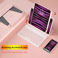 720° Rotatable Keyboard Case For Ipad 10.2 9th Gen 8th 7th Pro 11 2022 2020 2018 10th 10.9 Air 5 4 3 2 1 Pro 9.7 2016 IPad 9.7 5th 6th 2017 2018 Magneti Smart Wake-up Cover