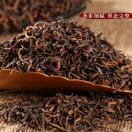 Yunnan Pu'er Tea Cooked Tea Loose Tea Large Weight Menghai Home Court Bulk Aged Pu'er Tea