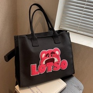 Túi gấu dâu Lotso túi xách gấu dâu túi canvas gấu dâu cute dễ thương thời trang phong cách Hàn Quốc 