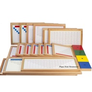 Addition, subtraction, multiplication and division with control panel, montessori addition, subtract