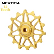 MEROCA | Ceramic and Aluminum Derailleur Pulley 12T 14T