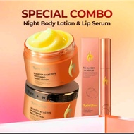 NIGHT LOCATION RATU GLOW 8 X ACTIVE WHITENING FASTER BRIGHTENING FREE NATURAL PINK LIP SERUM