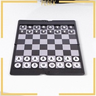 [Perfk] Pocket Folding Chess Chess Board Game Set Portable Travel Chess Set Chess Educational Toy, f