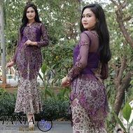 Sett kebaya warna unguu dan Rok Plisket Kebaya Setelan Kebaya pasangan Kebaya seragam warna grey Ke
