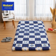 KATUN Cash on Delivery Available Uniland Cotton Foldable Mattress Cover - Zippered Bed Sheet - Blue,