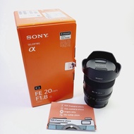 Sony FE20mm f1.8 Lens