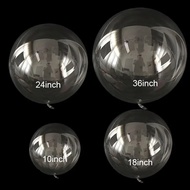 Bobo Balloon 20/24/30inch Transparent Balloon Birthday Party Decoration