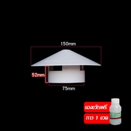 หมวกกันฝนพลาสติกอเนกประสงค์ PVC ที่ใช้งานได้จริง หมวกระบายอากาศ หมวกระบายอากาศ ฝาปิดท่อ ช่องระบายอากาศ