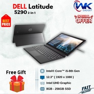 DELL Latitude 5290 ( 2-in-1 ) | Core i5-8th Gen | 12.3" (1920 x 1280) | 8GB - 256GB SSD | Windows10