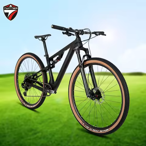TWITTER Hot sale OVERLORD XT M8100-24S hydraulic disc brakes 29er AM class full suspension carbon fi