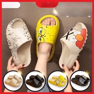 QILSTORES Kanye West Yeezy Slide Flip Flop SpongeBob Kaws Slipper Outdoor Slippers Yezzy Sandal 椰子 男