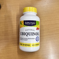 Ubiquinol (Kaneka Q+) ยูบิควินอล 50 mg 150 ซอฟท์เจล (Healthy Origins)  Active form of CoQ10