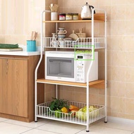 OKURA 4 Tier Spice / Microwave / Oven Multipurpose Kitchen Rack Kitchen Shelf Home Living Rak Perala