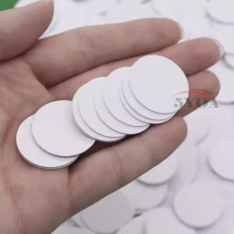 10pcs/Lot Ntag215 NFC TAG Key Tags llaveros llavero Token Patrol Universal Label RFID Mini Phone