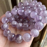 New Store Discount Wholesale Natural Purple Rabbit Fur Loose Bead Bracelet Cornucopia Purple Rabbit 