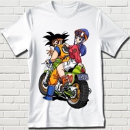 UNISEX TSHIRT GOKU N BULMA || GOKU N BULMA PREMIUM DISTRO T-SHIRT