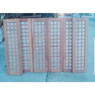 window full capiz 1x2